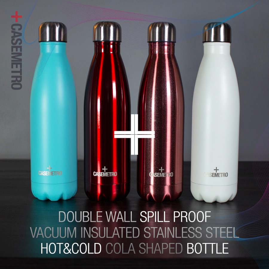 CaseMetro Cola Shape Hot & Cold Insulated Bottle