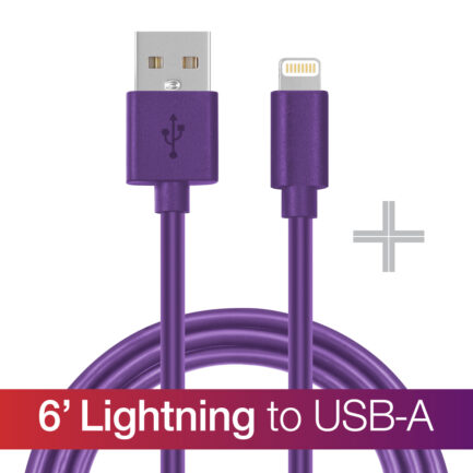 6' Lightning to USB-A Cables