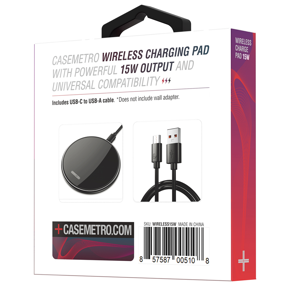 Wireless Fast Charging Pad 15W