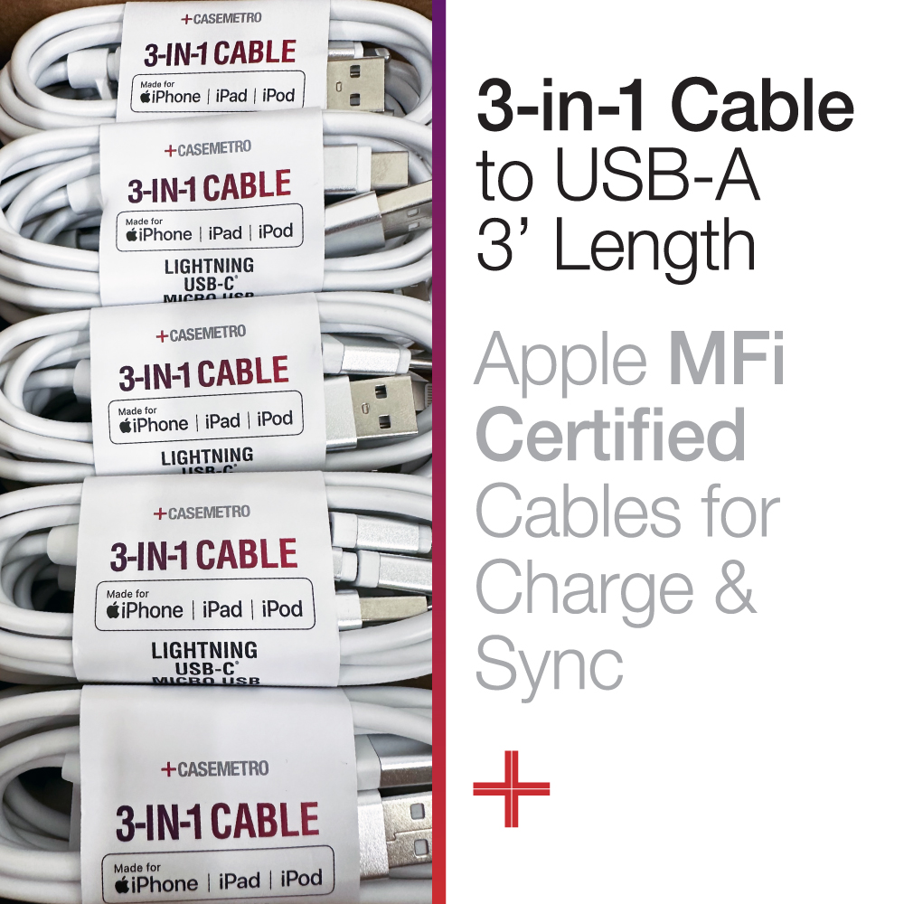 Casemetro Universal Charge Cable MFi